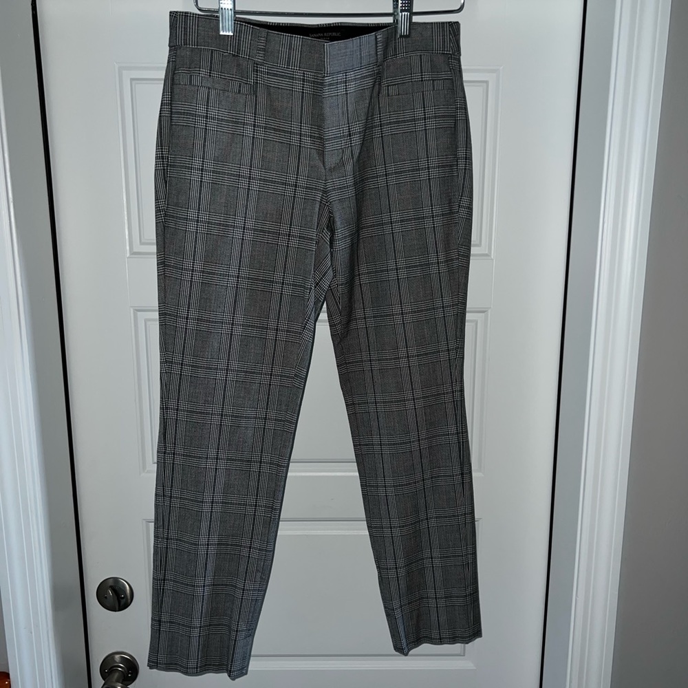 Sloan plaid pant